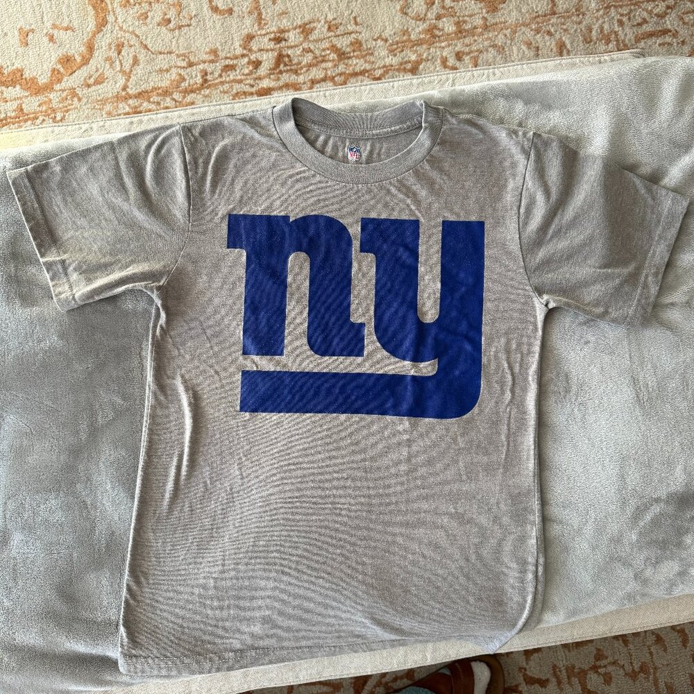 EUC New York Giants NFL Youth Squad T-Shirt Sz M (10-12) - Picture 1 of 6